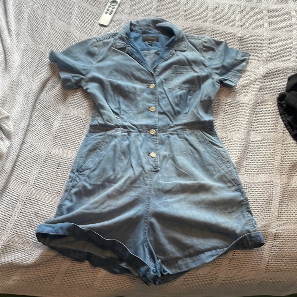Jcrew Denim Romper size 6